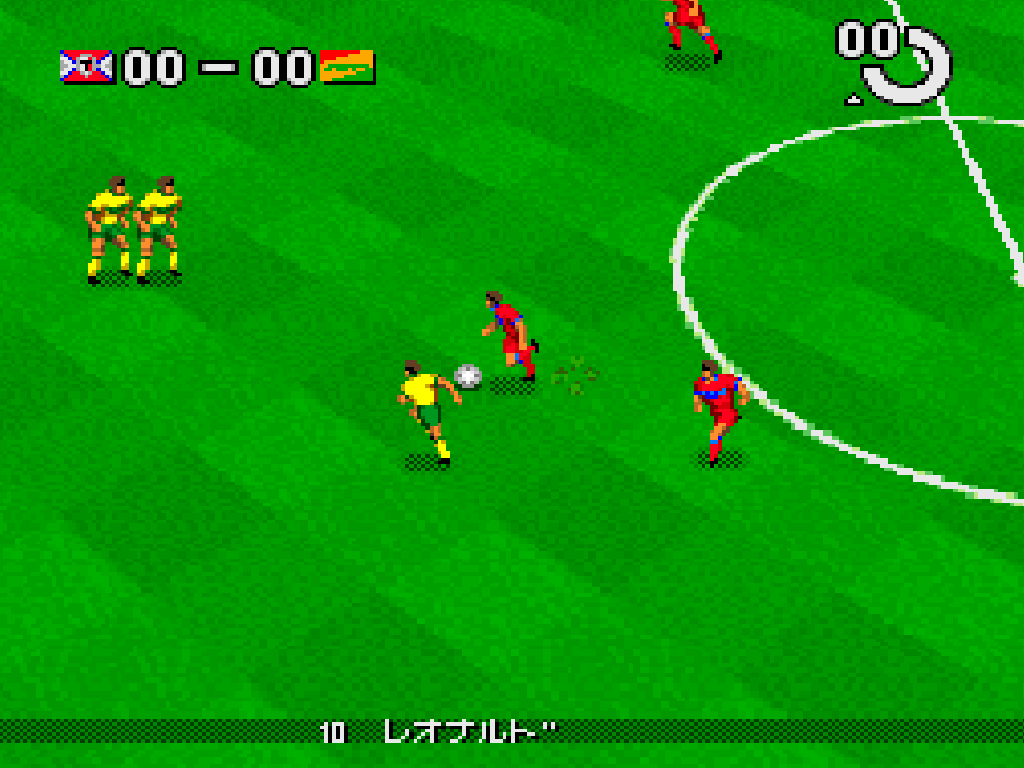 Jリーグスーパサッカー95 実況スタジアム