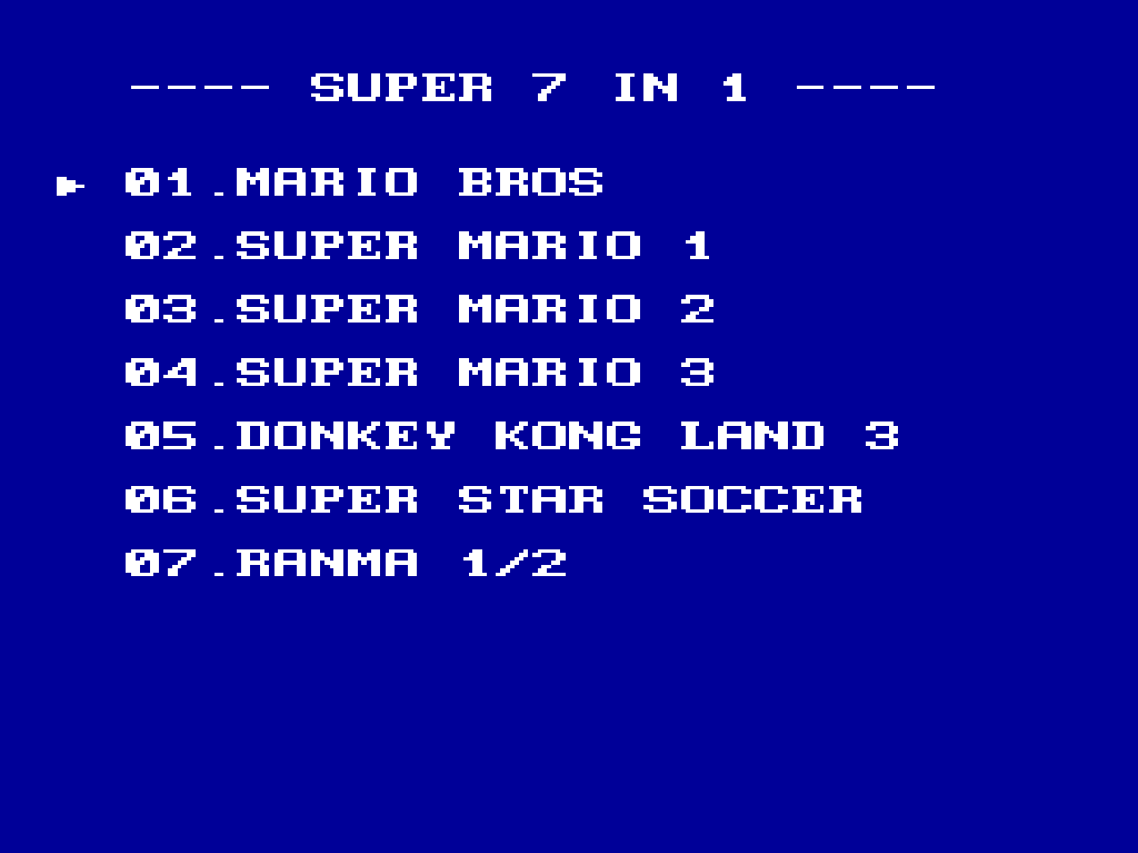 Super 7 in 1 1997