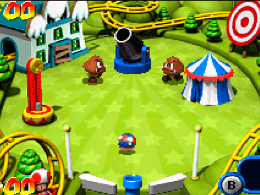 Mario Pinball Land
