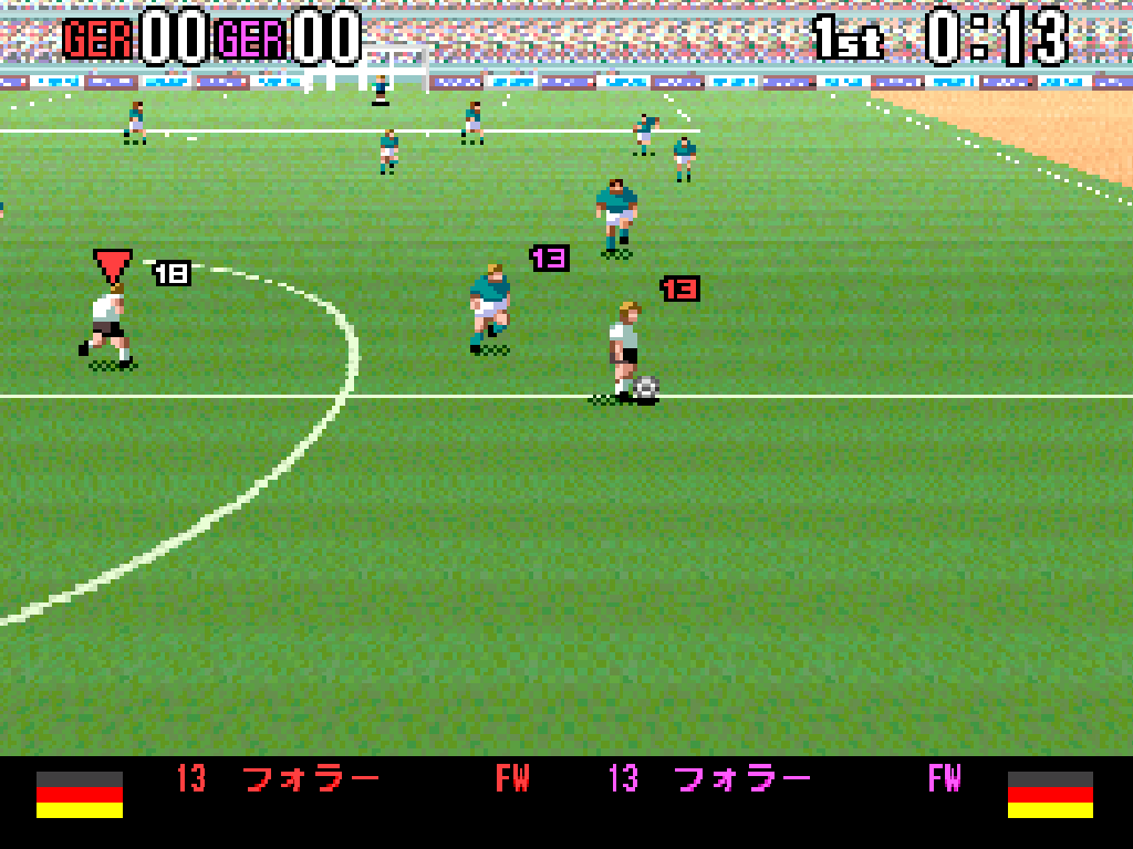Super Formation Soccer 94: World Cup Final Data